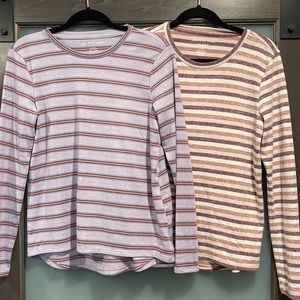 2 American Eagle soft and sexy plush tops